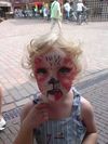 schmink lief klein hondje